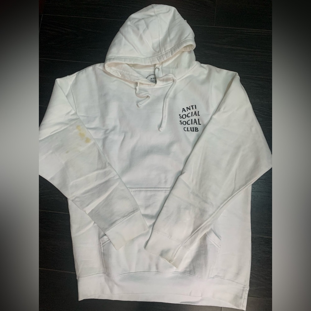 Anti Social Social Club White Hoodie